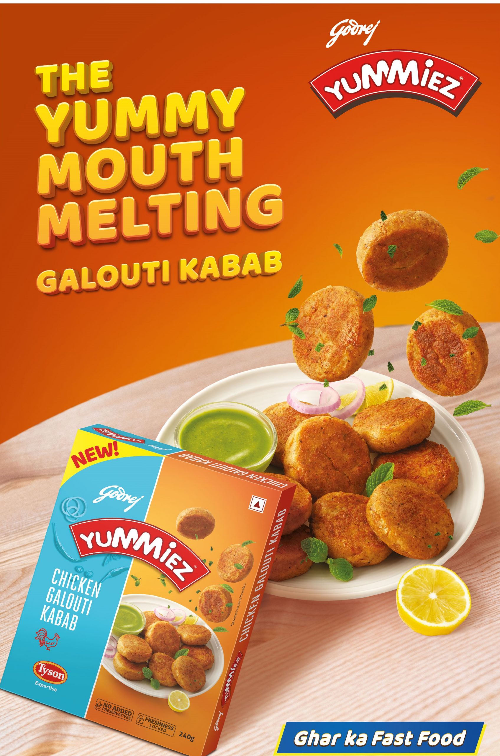 Godrej Yummiez Expands Its Range With MouthMelting Galouti Kababs FM