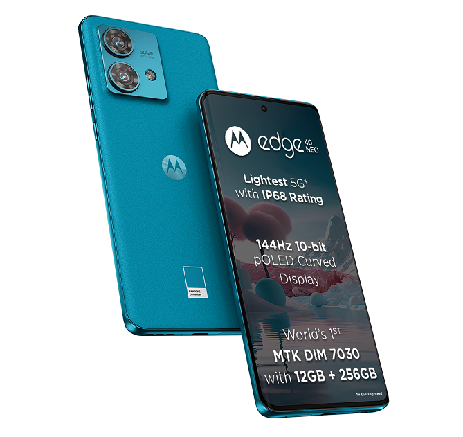 Motorola launches edge 40 neo – World's Lightest 5G smartphone - FM Live